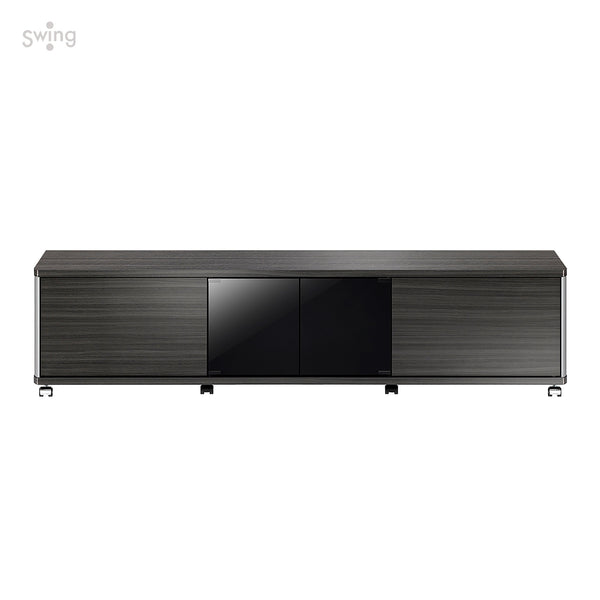 AS-GD1600H キャスター付きテレビ台 幅約160㎝ アッシュグレー ハイタイプ
